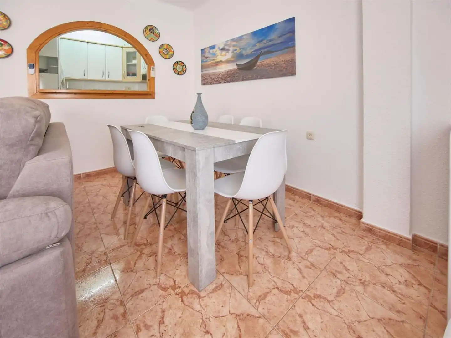 Comedor de Piso en venta en Cabo de Gata con Terraza, Amueblado y Balcón