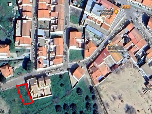 Terreno en Venta en Avenida de la Constitución, 17 en Quintana de la Serena