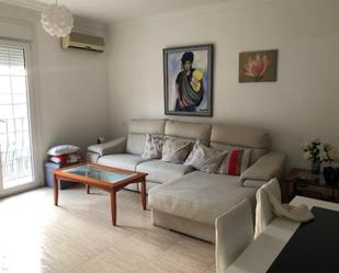 Living room of Flat to rent in Roquetas de Mar  with Air Conditioner and Balcony