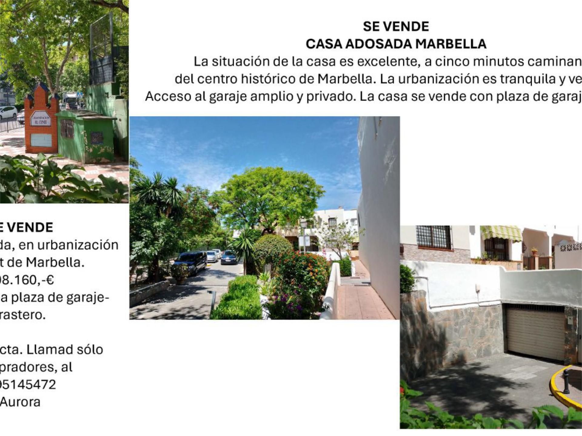 Vista exterior de Pis en venda en Marbella