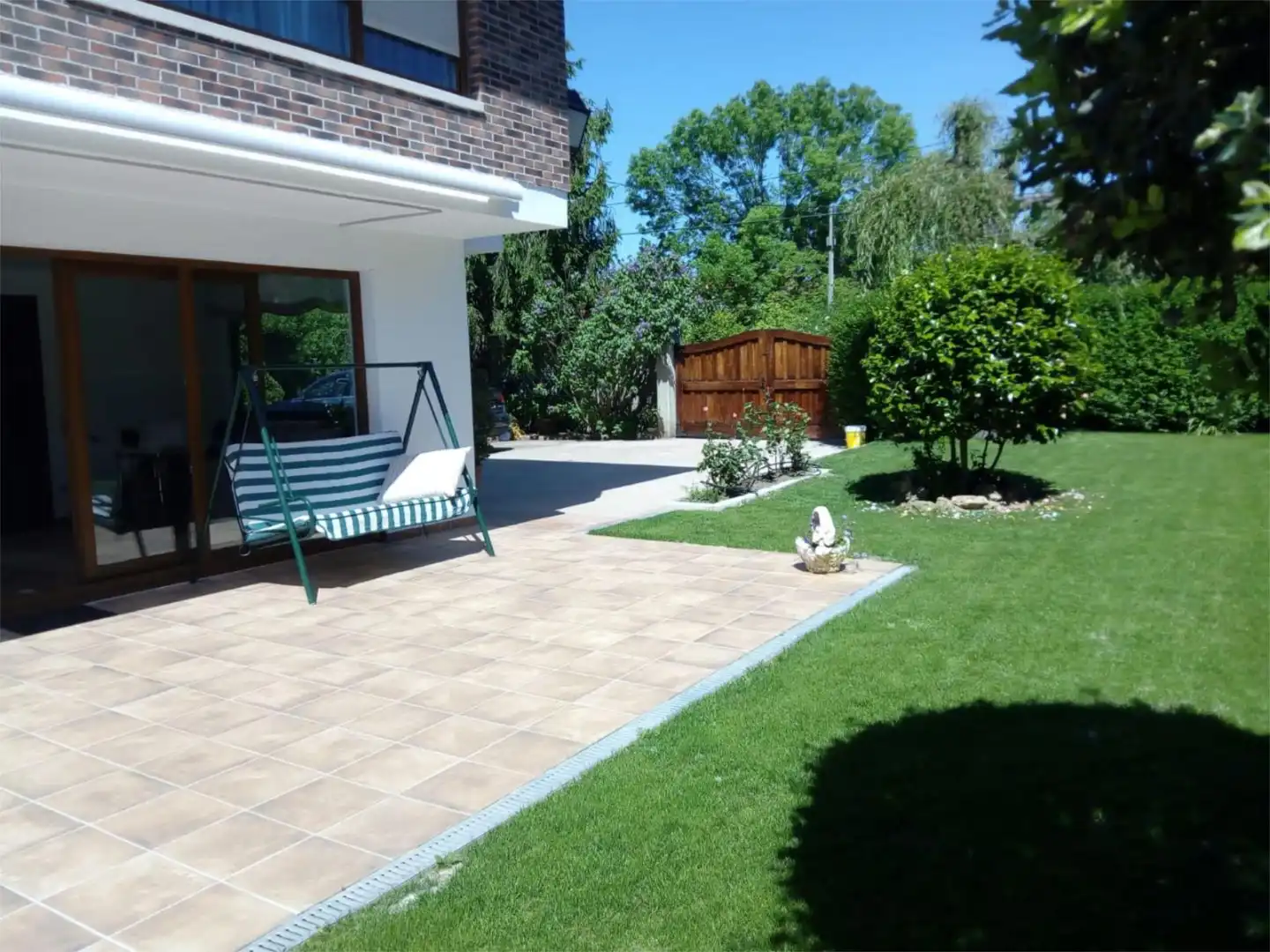 Garten von Wohnung zur Miete in Alfoz de Lloredo mit Privatgarten, Terrasse und Möbliert
