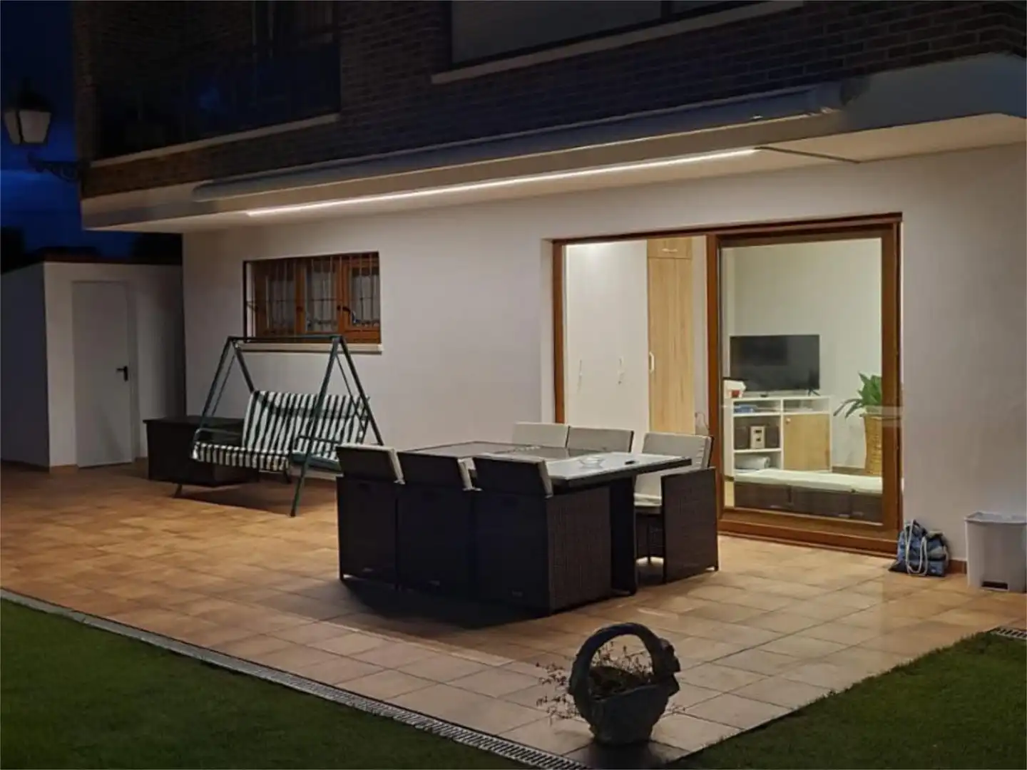 Terrasse von Wohnung zur Miete in Alfoz de Lloredo mit Privatgarten, Terrasse und Möbliert