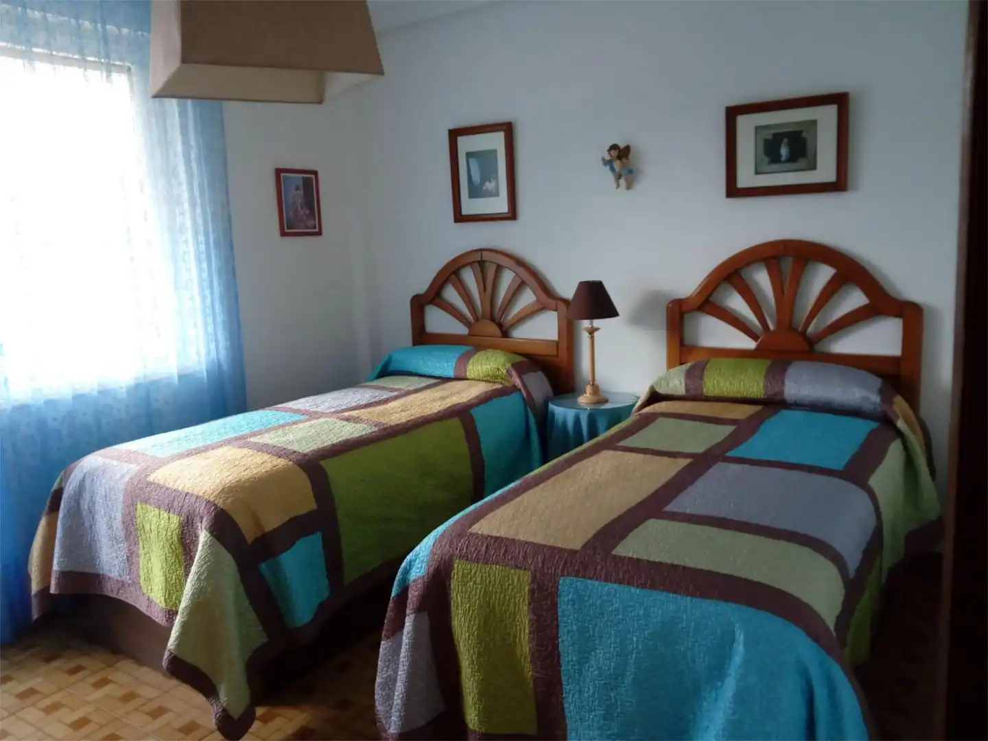 Schlafzimmer von Wohnung zur Miete in Alfoz de Lloredo mit Privatgarten, Terrasse und Möbliert