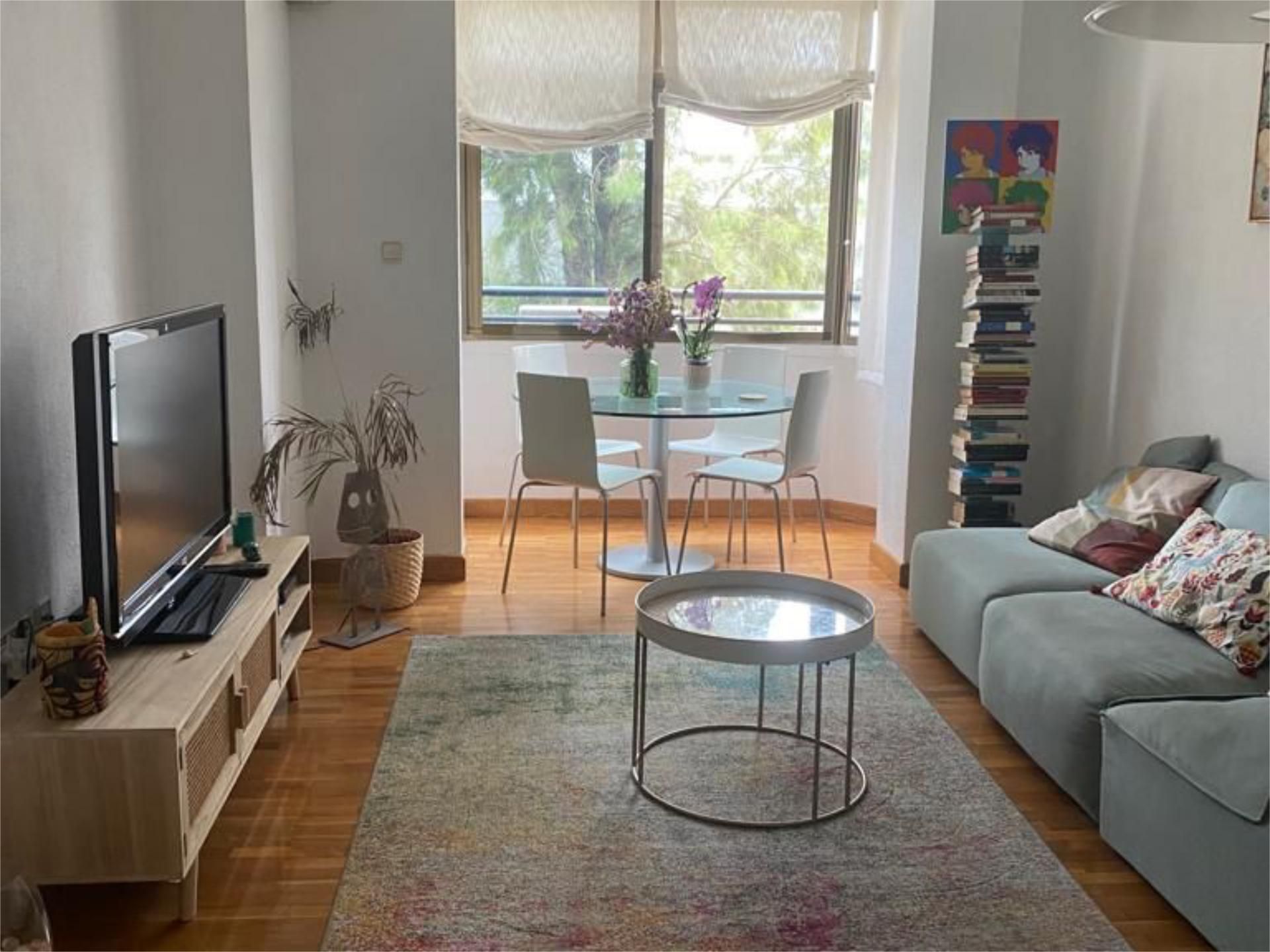 Sala d'estar de Pis en venda en  Murcia Capital amb Aire condicionat, Parquet i Traster