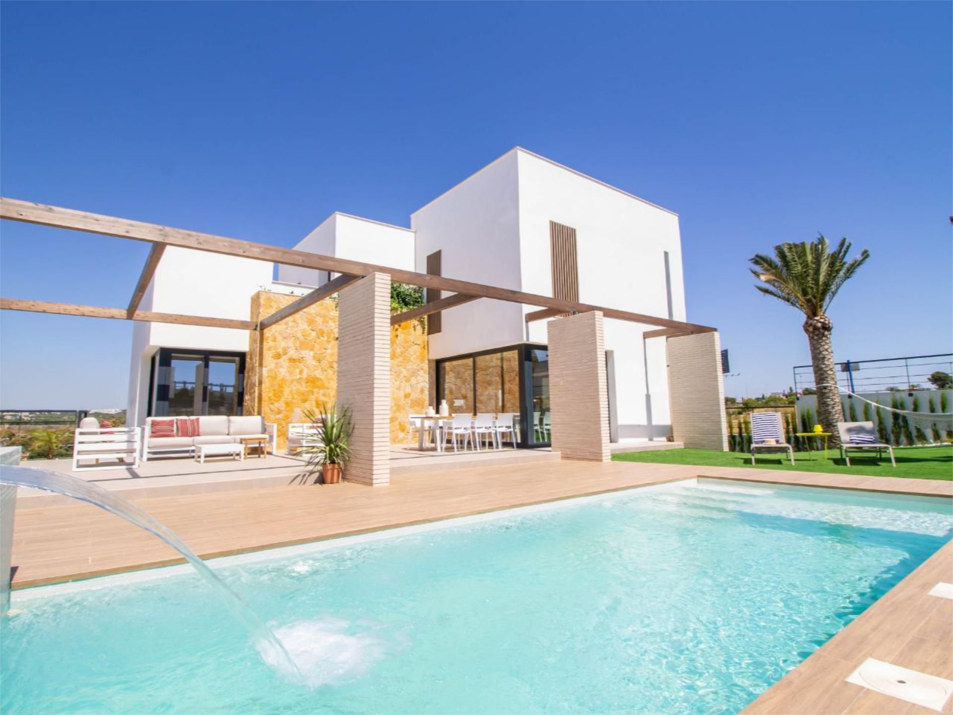 Exterior view of Single-family semi-detached for sale in Orihuela