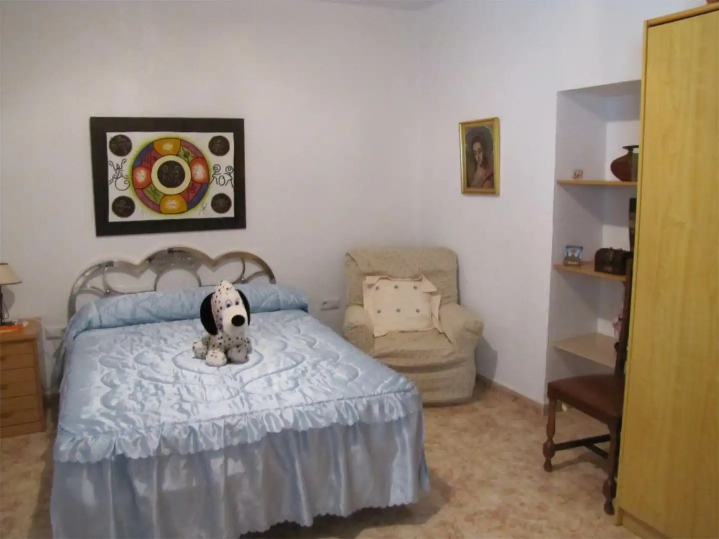 Ground floor for sale in Calle Párroco Isidoro Castellanos, 36, Almadén Bedroom of Ground floor for sale in Almadén with Air Conditioner, Private garden and Terrace
