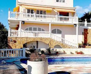 Swimming pool of House or chalet for sale in Gilet  with Air Conditioner, Terrace and Swimming Pool