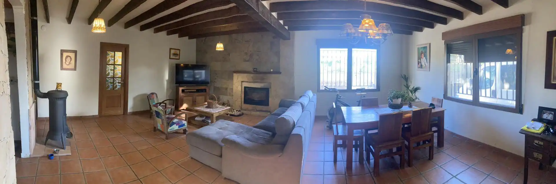 Finca rústica en venta en Partida Alcudia, 128, Cocentaina Sala de estar de Finca rústica en venta en Cocentaina con Terraza y Piscina