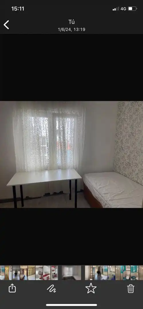Wohnung zur Miete in Calle San Pablo, 82, Universidad - Tenerías Schlafzimmer von Wohnung zur Miete in Salamanca Capital mit Klimaanlage