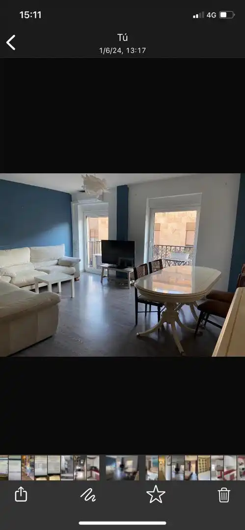 Wohnung zur Miete in Calle San Pablo, 82, Universidad - Tenerías Wohnzimmer von Wohnung zur Miete in Salamanca Capital mit Klimaanlage
