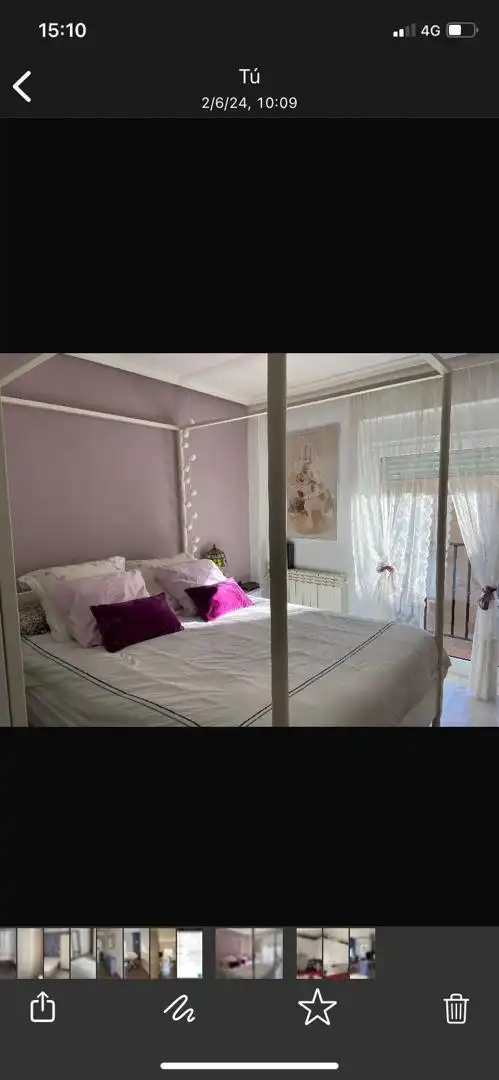 Wohnung zur Miete in Calle San Pablo, 82, Universidad - Tenerías Schlafzimmer von Wohnung zur Miete in Salamanca Capital mit Klimaanlage