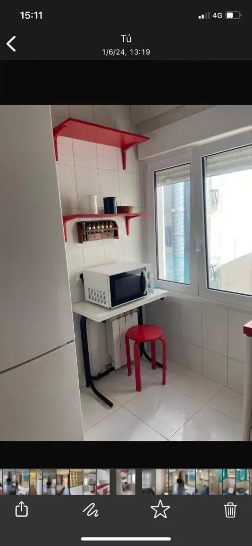 Wohnung zur Miete in Calle San Pablo, 82, Universidad - Tenerías Küche von Wohnung zur Miete in Salamanca Capital mit Klimaanlage