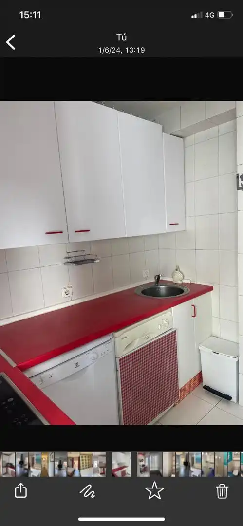 Wohnung zur Miete in Calle San Pablo, 82, Universidad - Tenerías Küche von Wohnung zur Miete in Salamanca Capital mit Klimaanlage