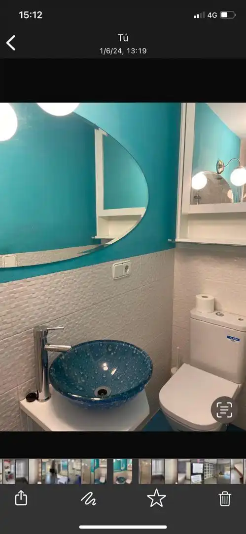 Wohnung zur Miete in Calle San Pablo, 82, Universidad - Tenerías Badezimmer von Wohnung zur Miete in Salamanca Capital mit Klimaanlage