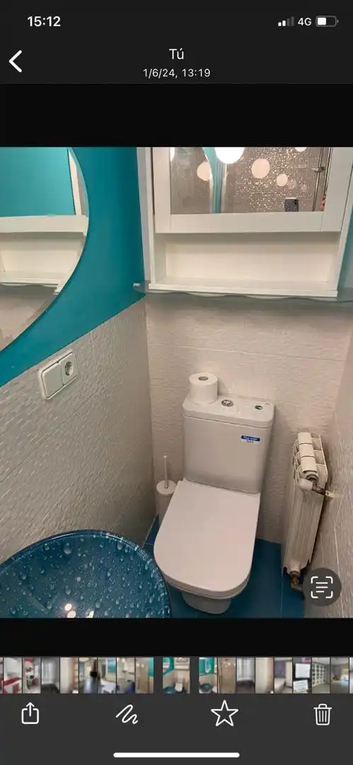 Wohnung zur Miete in Calle San Pablo, 82, Universidad - Tenerías Badezimmer von Wohnung zur Miete in Salamanca Capital mit Klimaanlage