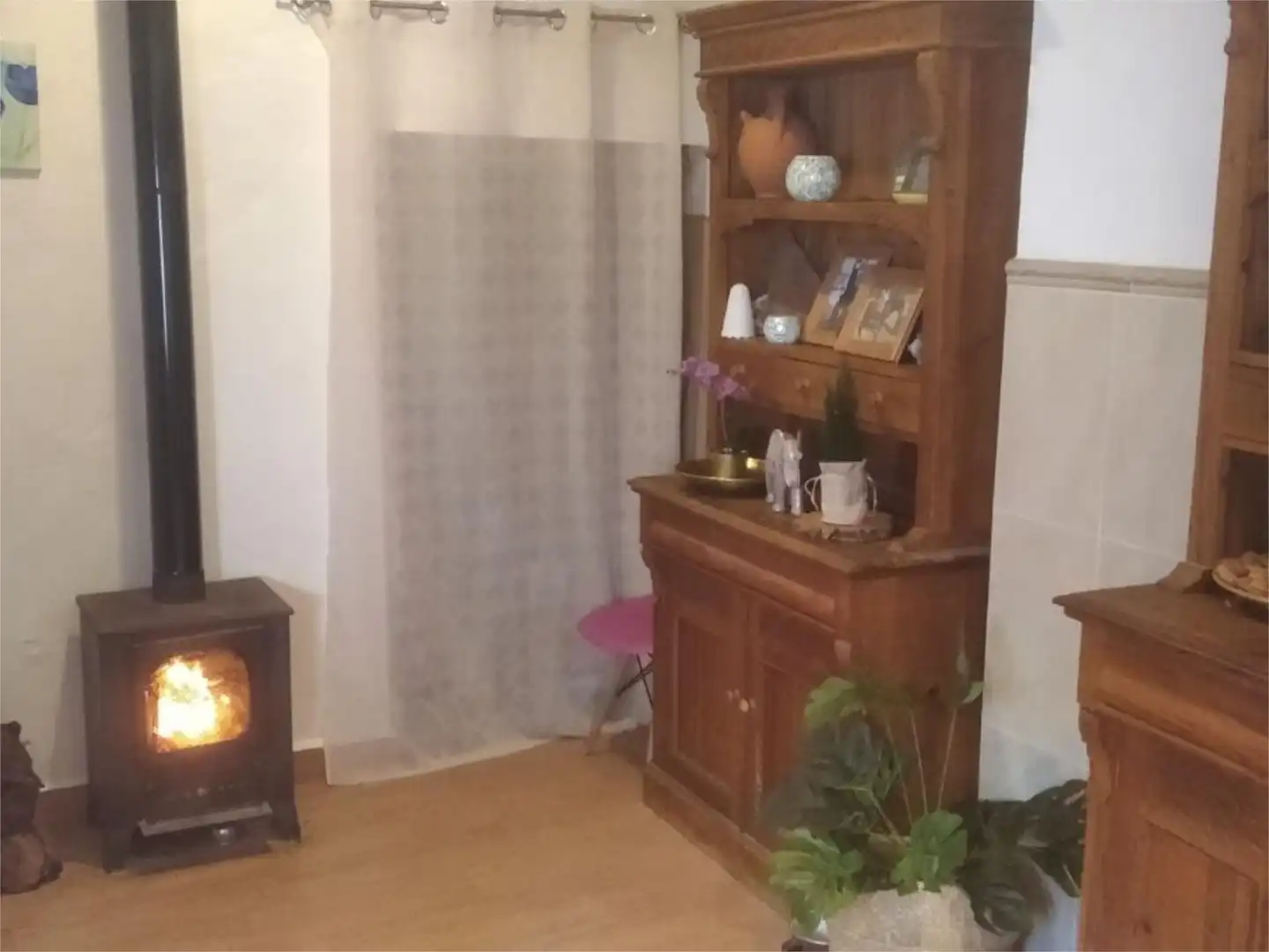 Wohnzimmer von Einfamilien-Reihenhaus zum Verkauf in Burguillos del Cerro mit Terrasse, Abstellraum und Schwimmbad