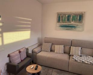 Living room of Flat for sale in Cubelles  with Terrace, Swimming Pool and Balcony