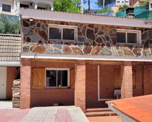 Vista exterior de Casa o xalet en venda en Vacarisses amb Aire condicionat, Terrassa i Piscina