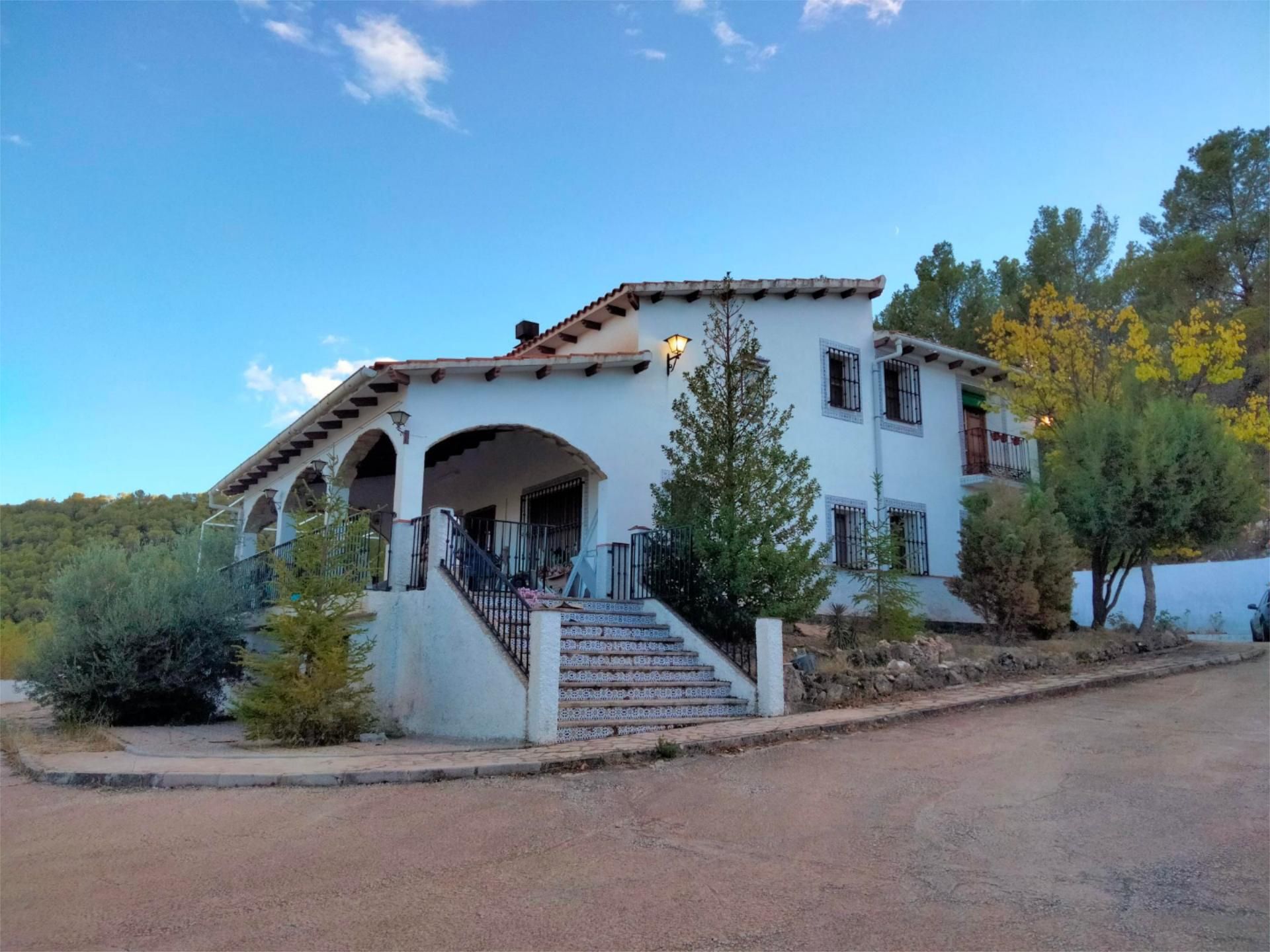 Exterior view of House or chalet for sale in Huéscar  with Air Conditioner, Private garden and Terrace