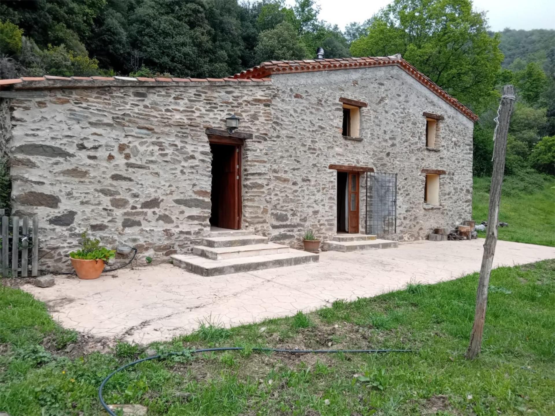 Vista exterior de Finca rústica en venda en Fogars de Montclús amb Terrassa