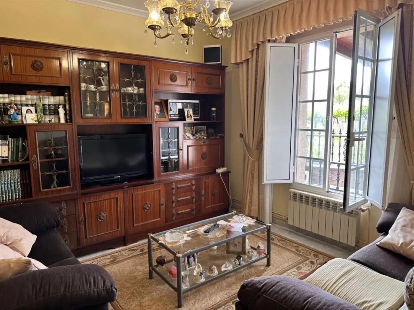 Living room of Houses for sale in Boiro  with Heating, Private garden and Terrace