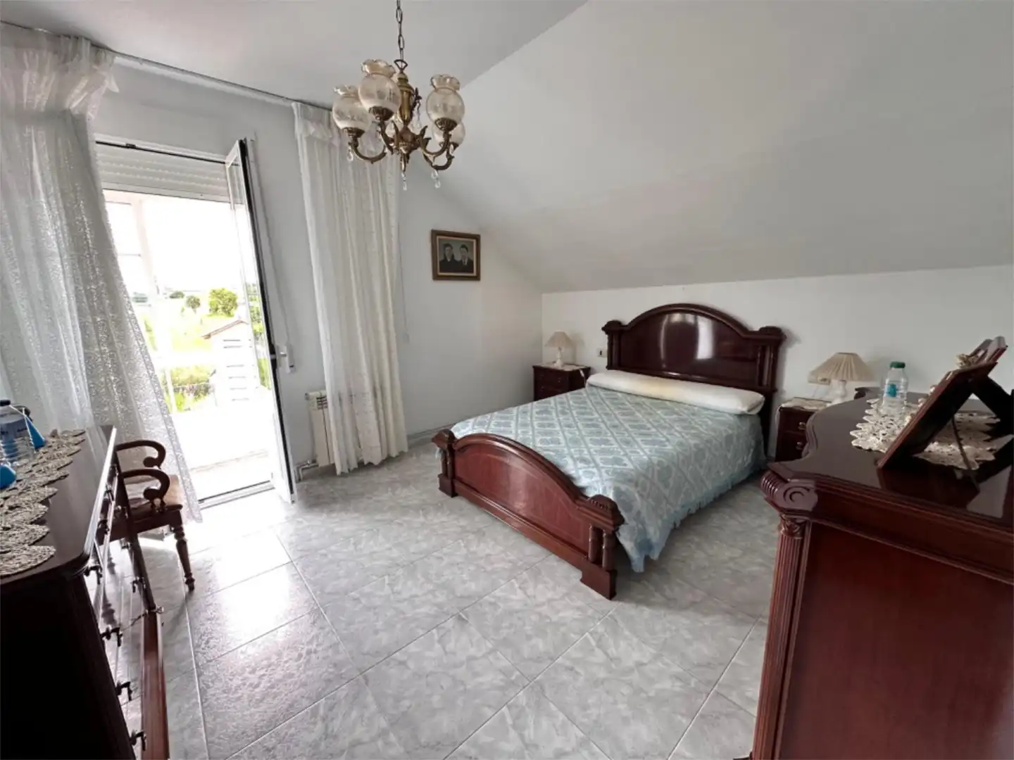 Bedroom of Houses for sale in Boiro  with Heating, Private garden and Terrace