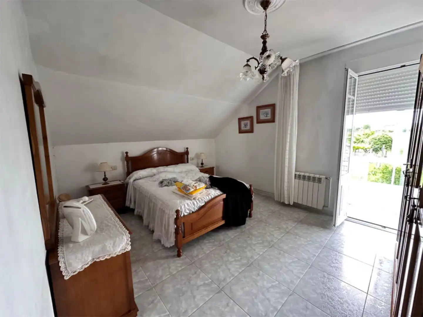 Bedroom of Houses for sale in Boiro  with Heating, Private garden and Terrace