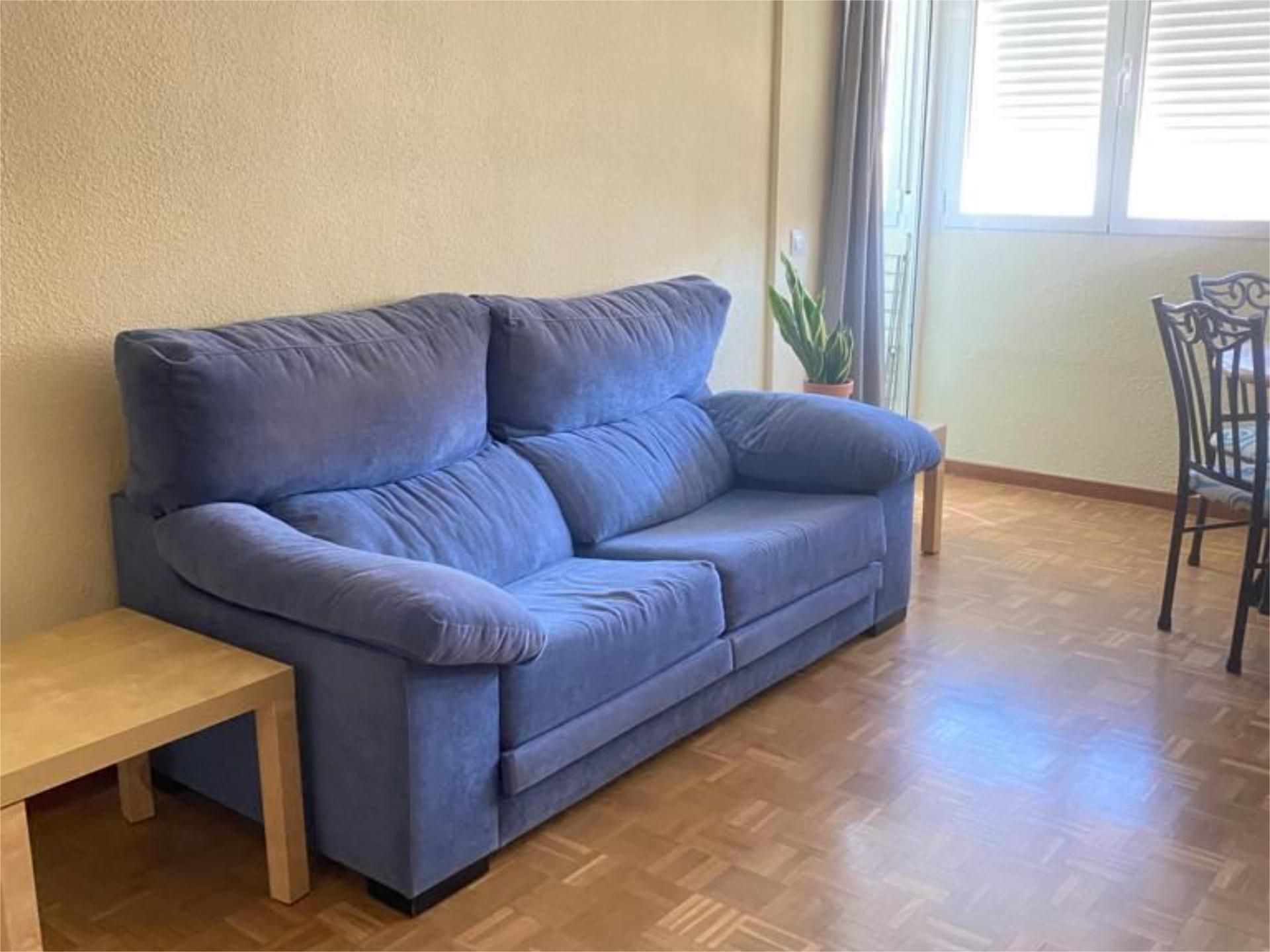 Sala d'estar de Pis de lloguer en  Madrid Capital amb Aire condicionat, Calefacció i Parquet