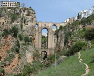 Exterior view of Single-family semi-detached for sale in Ronda  with Air Conditioner and Terrace