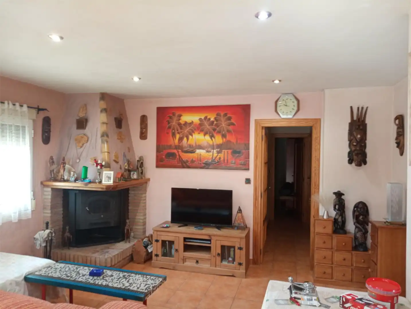 Living room of Houses for sale in Murcia  with Air Conditioner, Private garden and Terrace