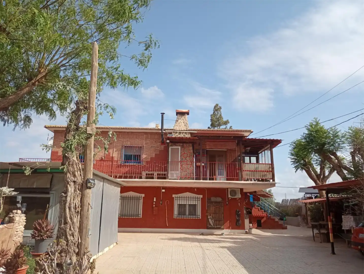 Exterior view of Houses for sale in Murcia  with Air Conditioner, Private garden and Terrace
