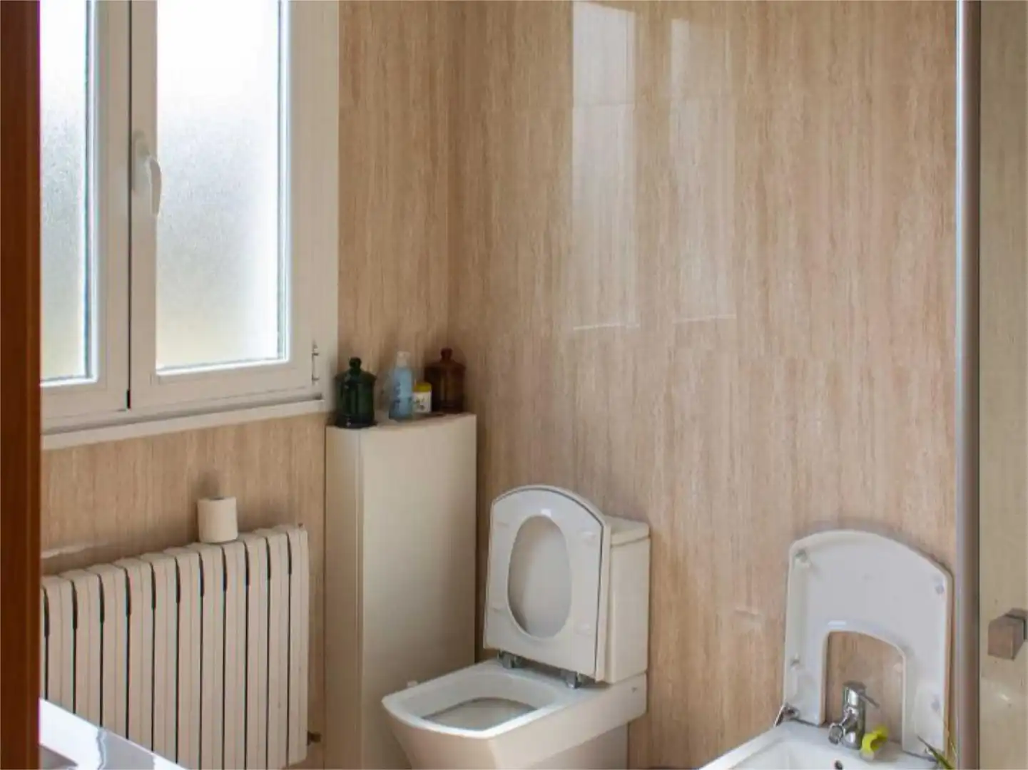 Flat for sale in Lugar Lañas, 6, A Baña Bathroom of Flat for sale in A Baña with Heating, Private garden and Parquet flooring