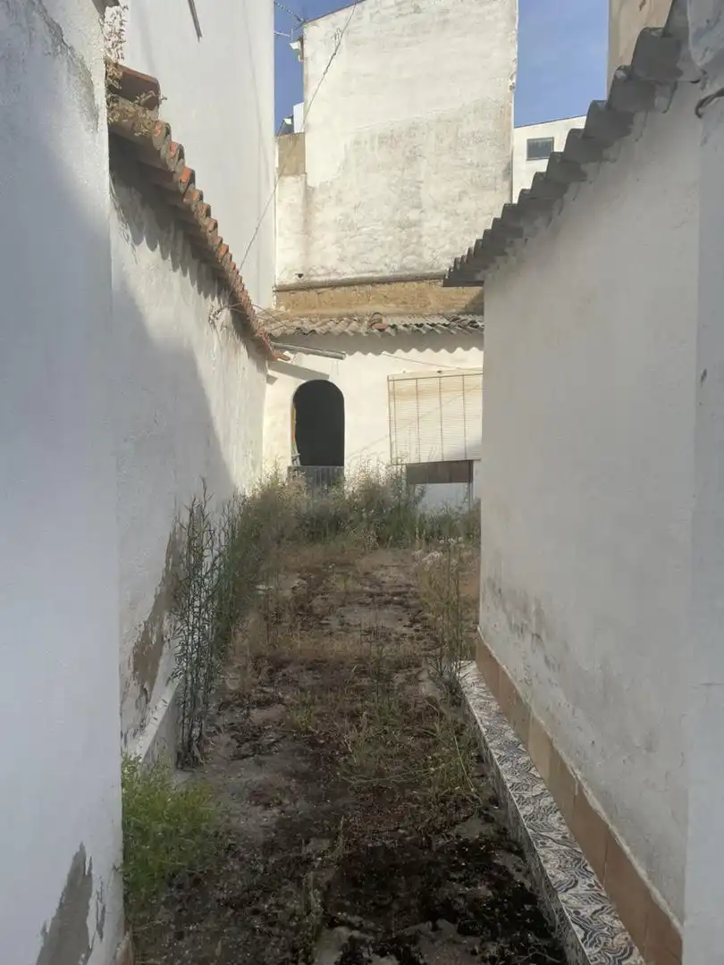 Planta baixa en venda a Calle Carmen, 14, Villafranca de los Barros Vista exterior de Planta baixa en venda en Villafranca de los Barros amb Aire condicionat i Jardí privat