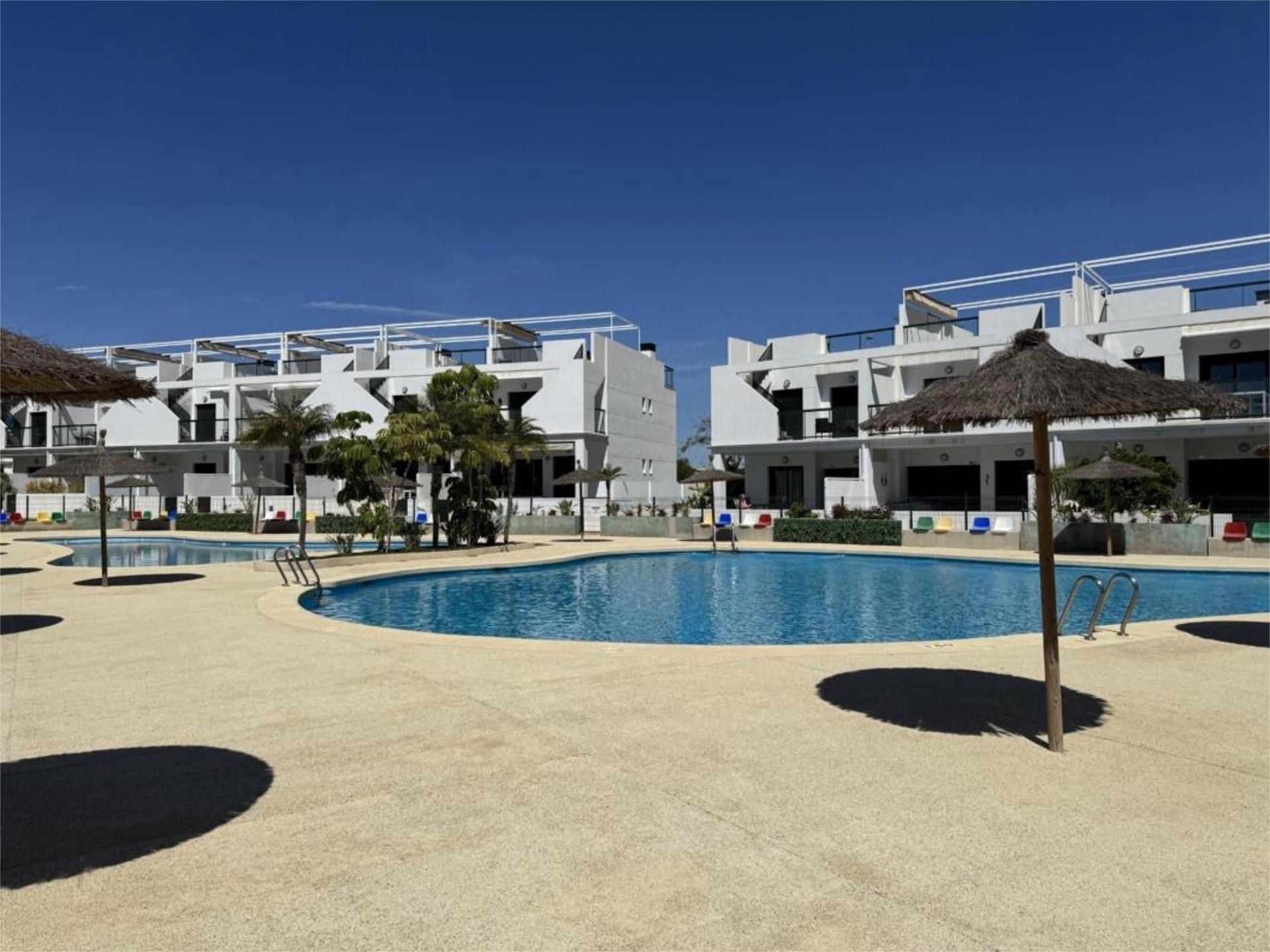 Swimming pool of Flat for sale in Pilar de la Horadada  with Air Conditioner, Swimming Pool and Balcony