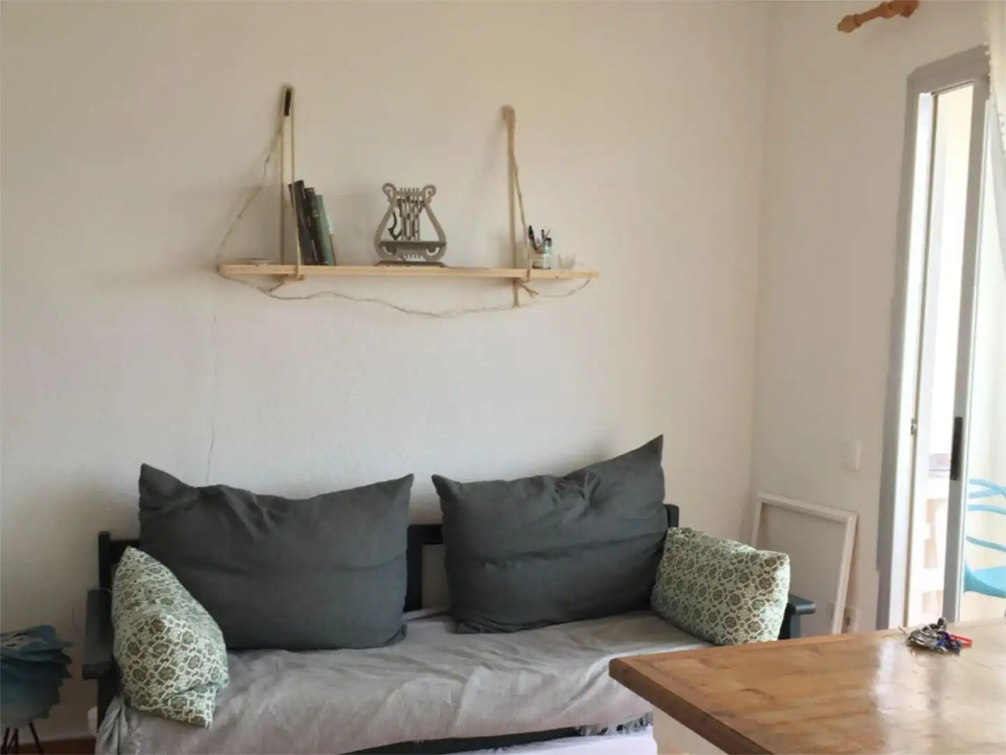 Wohnung zum Verkauf in Desconocido, 16, Sant Joan de Labritja Wohnzimmer von Wohnung zum Verkauf in Sant Joan de Labritja mit Privatgarten, Schwimmbad und Möbliert