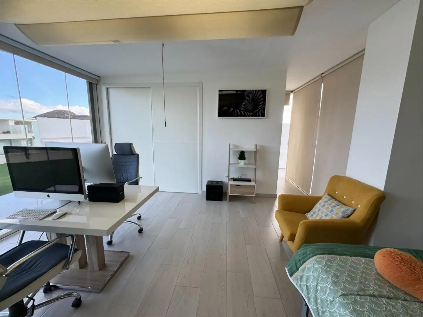 Dúplex en venta en Avenida el Palm-mar, 2, Palm - Mar Sala de estar de Dúplex en venta en Arona con Aire acondicionado, Terraza y Piscina