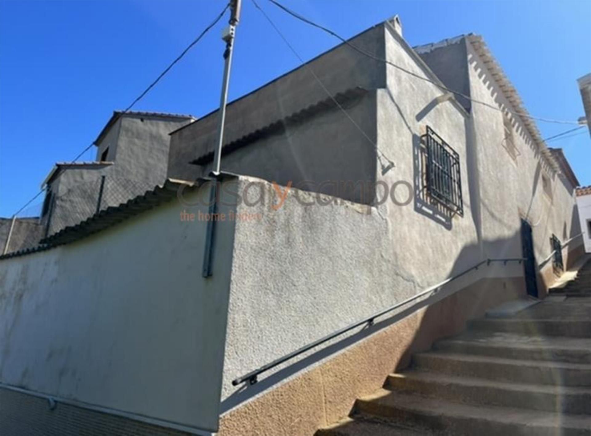 Exterior view of Single-family semi-detached for sale in Lubrín  with Terrace, Furnished and Oven