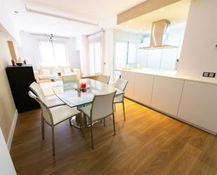 Dining room of Flat for sale in  Almería Capital  with Air Conditioner, Terrace and Swimming Pool