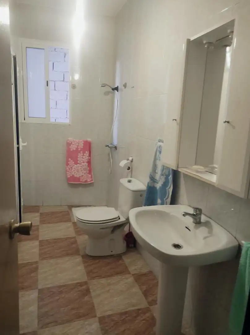 Bathroom of Detached homes for sale in Higuera de la Serena  with Air Conditioner, Private garden and Terrace