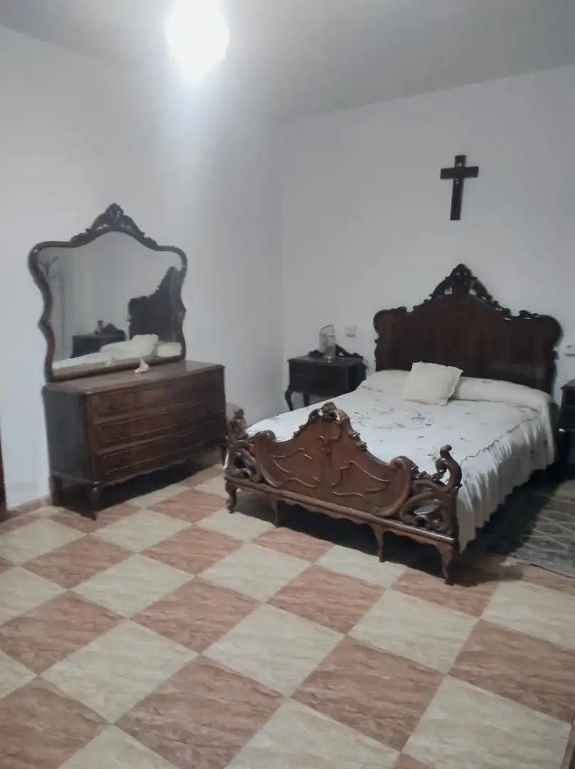 Bedroom of Detached homes for sale in Higuera de la Serena  with Air Conditioner, Private garden and Terrace
