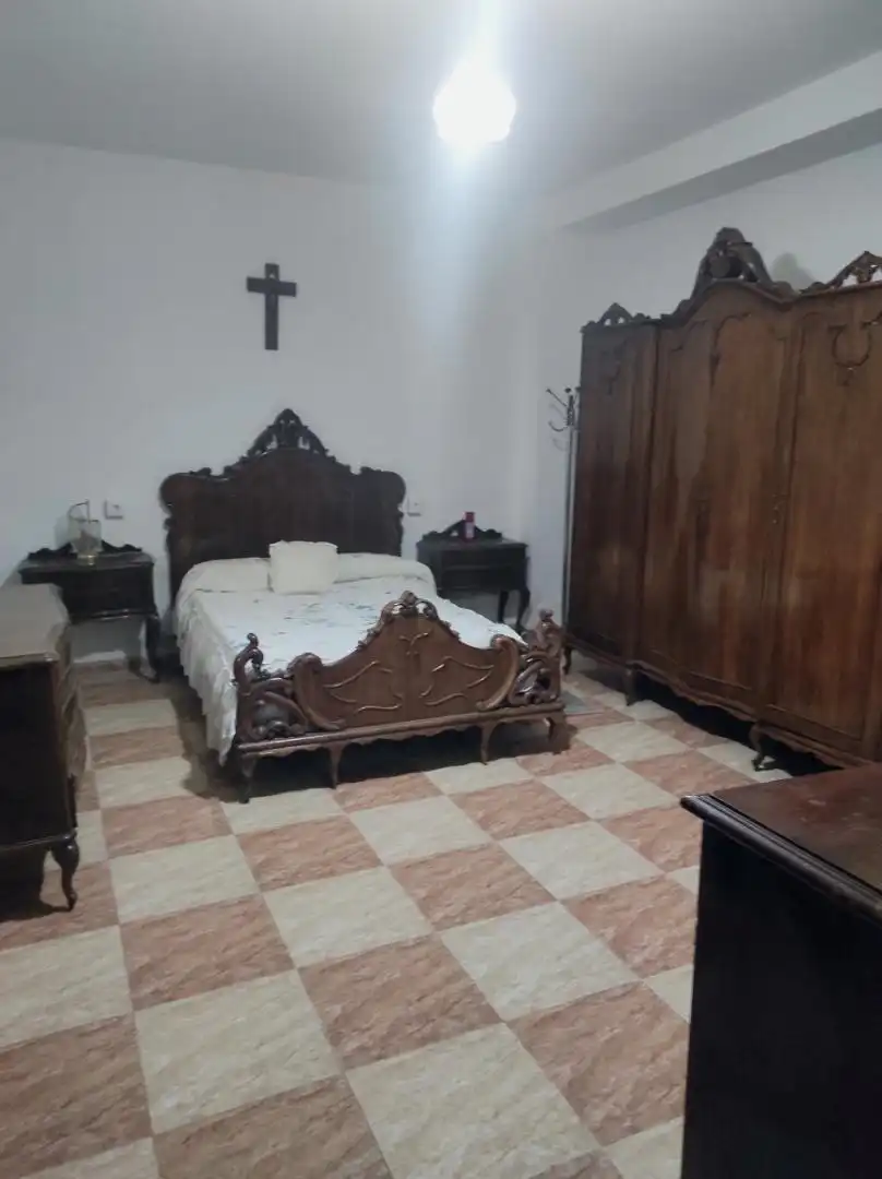 Bedroom of Detached homes for sale in Higuera de la Serena  with Air Conditioner, Private garden and Terrace