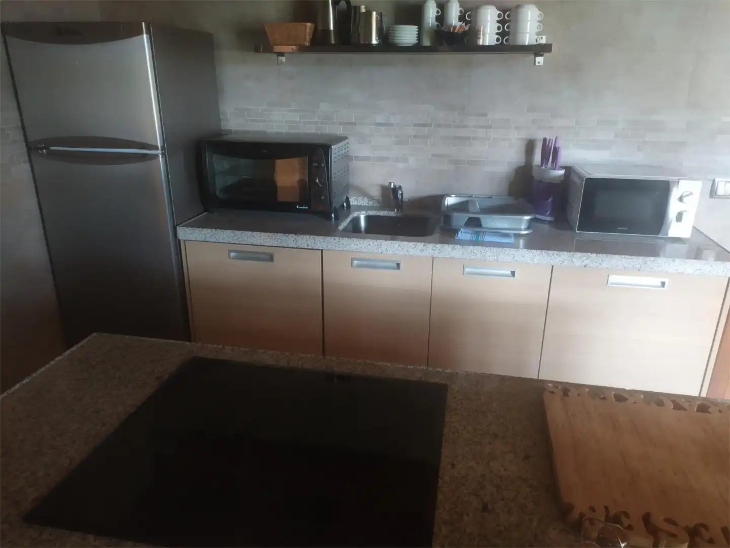 Cocina de Casa o chalet de alquiler en Ortigosa del Monte con Balcón