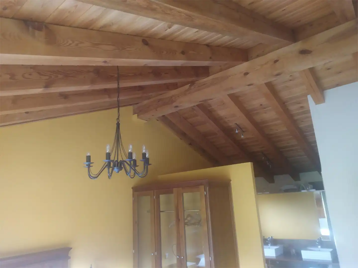 Comedor de Casa o chalet de alquiler en Ortigosa del Monte con Balcón