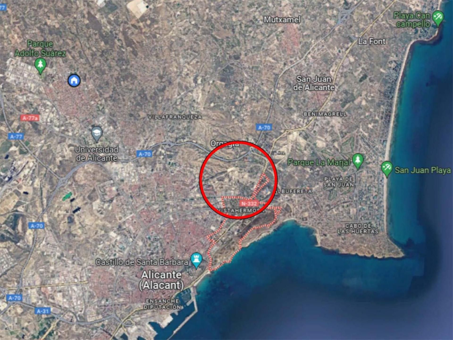 Land for sale in Alicante / Alacant