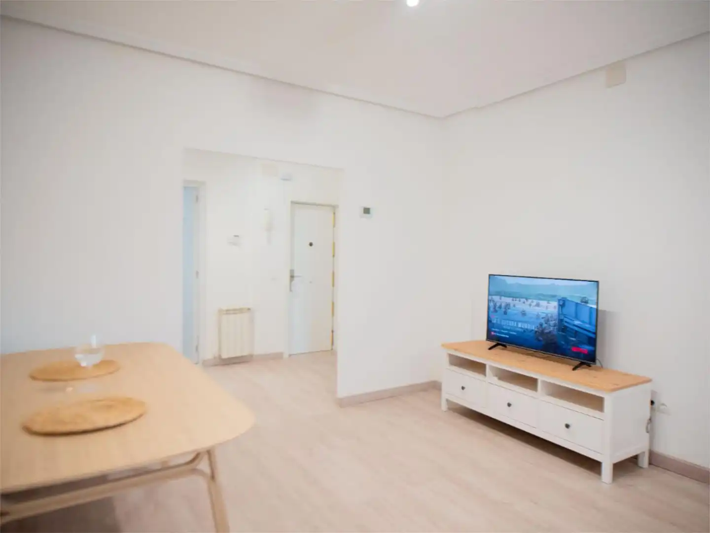 Zimmer in Calle Tomelloso, 43, Almendrales Wohnzimmer von Wohnung zur untervermieten in Madrid mit Heizung und Möbliert