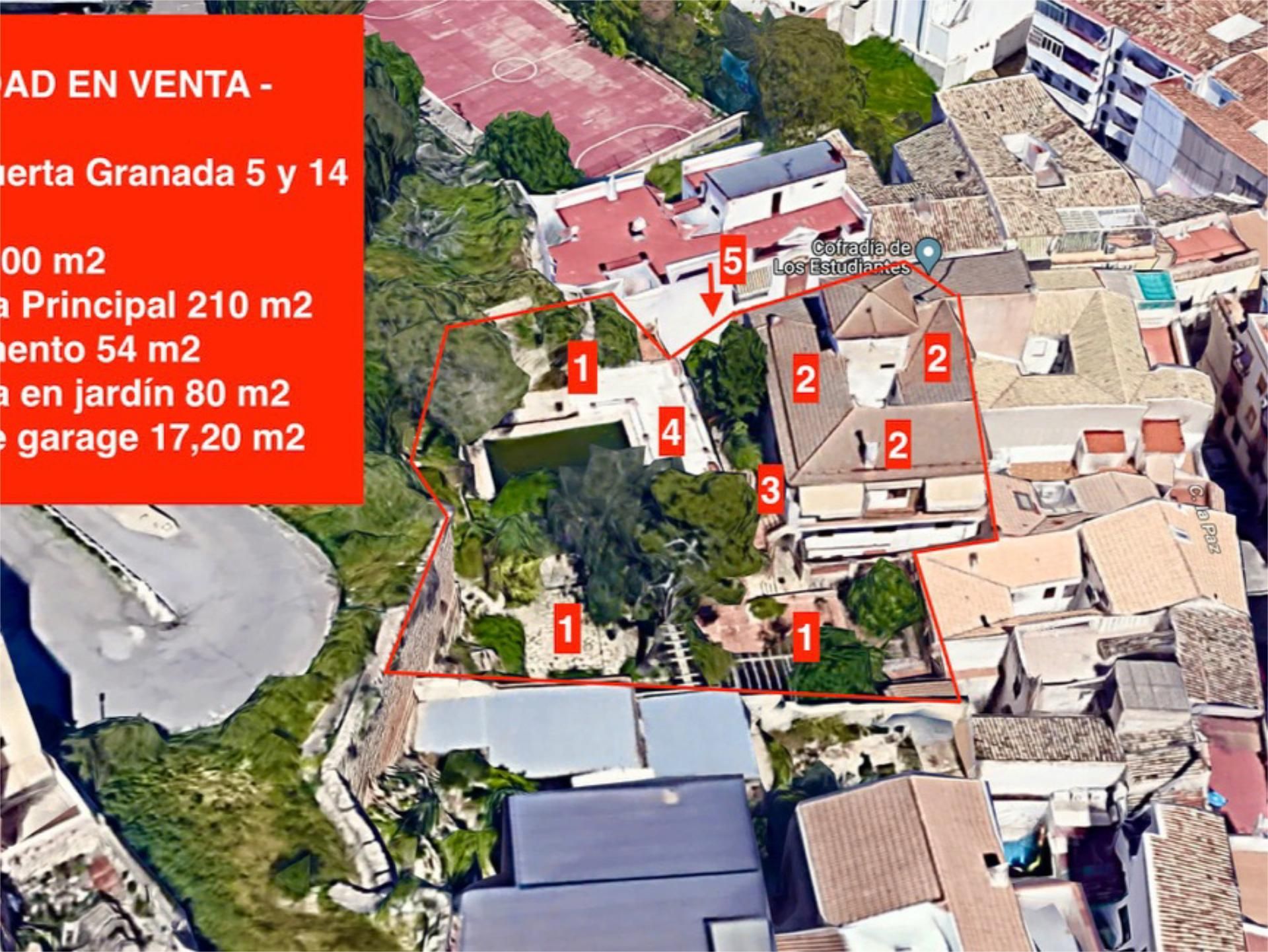 Àtic en venda en  Jaén Capital amb Aire condicionat, Jardí privat i Terrassa