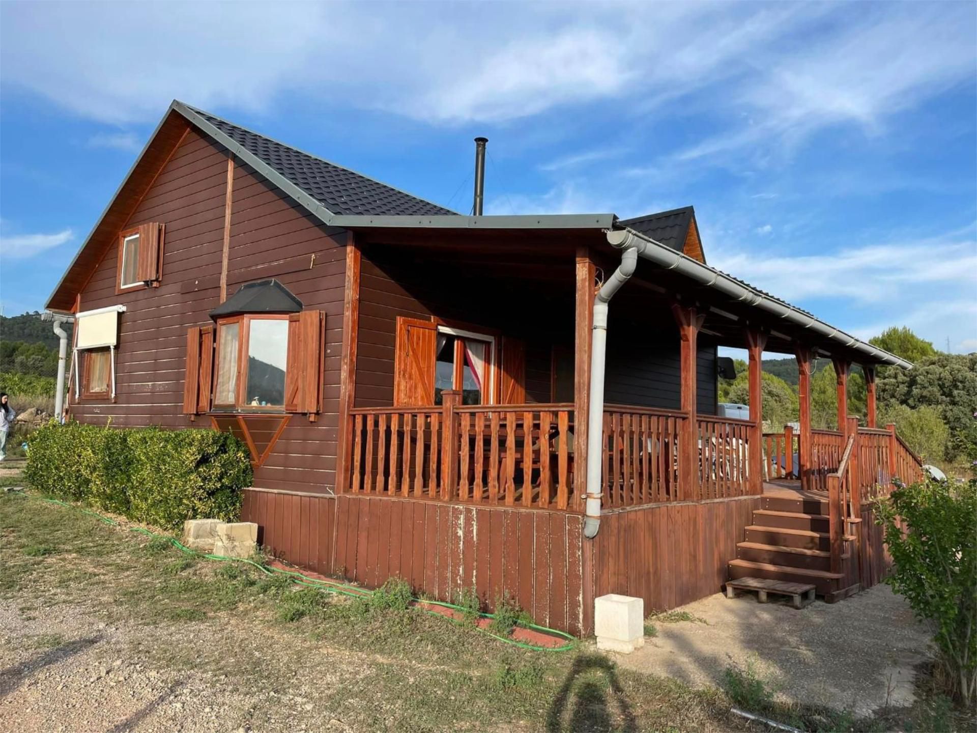 Außenansicht von Country house zum verkauf in Chelva mit Heizung, Privatgarten und Parkett