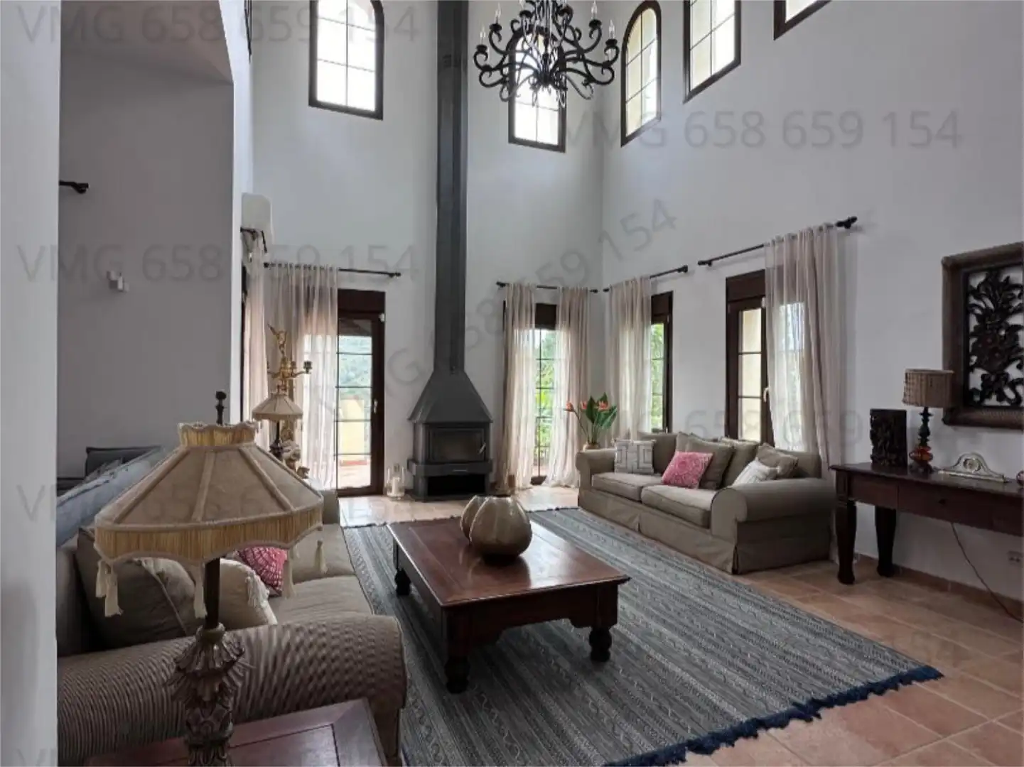Casa o chalet en venta en Calle Juan Lerma Valero, 19g, Montemayor - Marbella Club Sala de estar de Casa o chalet en venta en Benahavís con Aire acondicionado, Terraza y Piscina