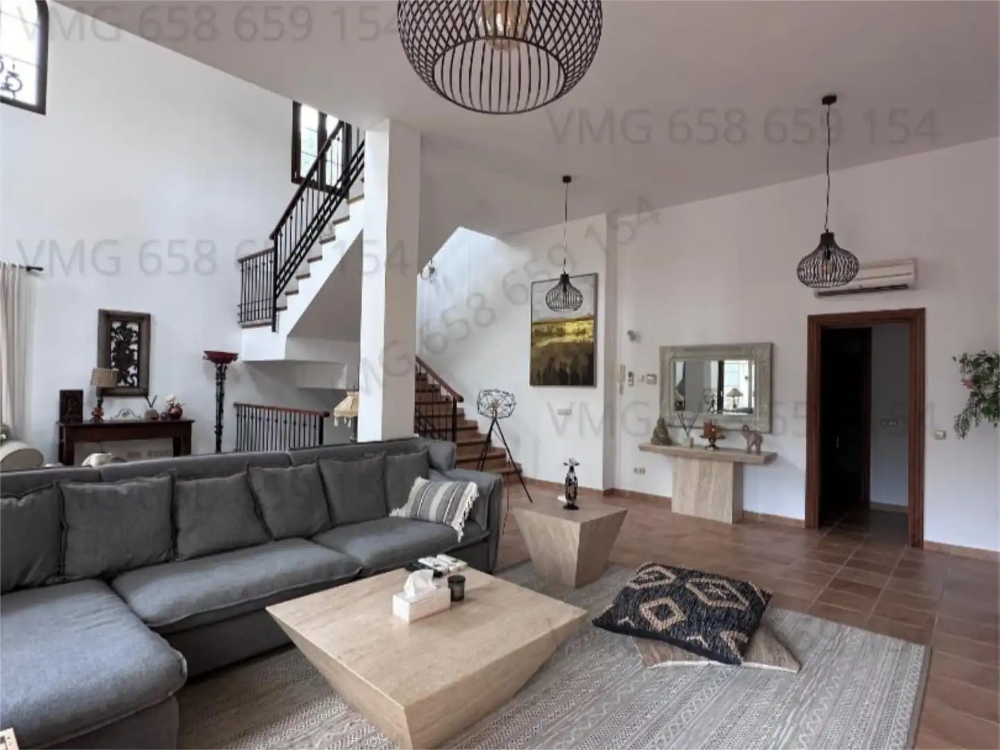 Casa o chalet en venta en Calle Juan Lerma Valero, 19g, Montemayor - Marbella Club Sala de estar de Casa o chalet en venta en Benahavís con Aire acondicionado, Terraza y Piscina