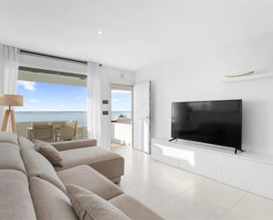 Sala d'estar de Casa o xalet de lloguer en Santa Pola amb Aire condicionat, Terrassa i Balcó